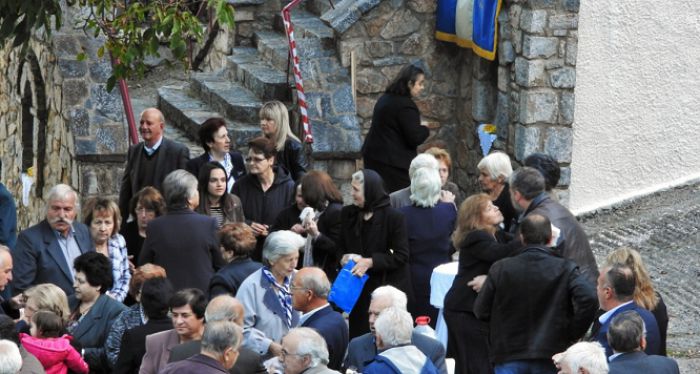 &Tau;&omicron;&upsilon; &Alpha;&gamma;ί&omicron;&upsilon; &Delta;&eta;&mu;&eta;&tau;&rho;ί&omicron;&upsilon; &sigma;&tau;&eta;&nu; &Beta;&lambda;&alpha;&chi;έ&rho;&nu;&alpha; (&epsilon;&iota;&kappa;ό&nu;&epsilon;&sigmaf;)