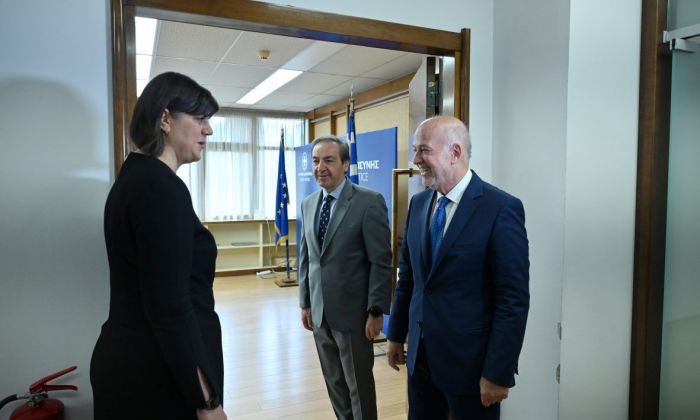 Στο Υπουργείο Δικαιοσύνης η Ευρωπαία Εισαγγελέας, Λάουρα Κοβέσι