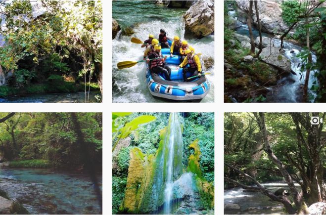 Ο ποταμός Λούσιος μέσα από ... φωτογραφίες στο instagram!