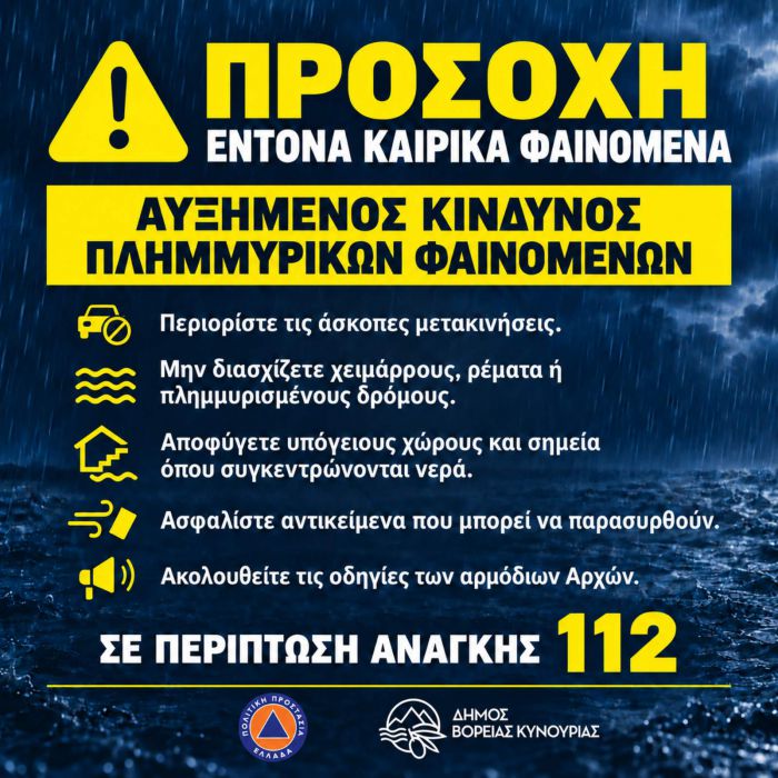 Έ&kappa;&tau;&alpha;&kappa;&tau;&omicron; &Delta;&epsilon;&lambda;&tau;ί&omicron; &Epsilon;&pi;&iota;&delta;&epsilon;ί&nu;&omega;&sigma;&eta;&sigmaf; &Kappa;&alpha;&iota;&rho;&omicron;ύ &ndash; &Omicron;&delta;&eta;&gamma;ί&epsilon;&sigmaf; &Pi;&rho;&omicron;&sigma;&tau;&alpha;&sigma;ί&alpha;&sigmaf; &gamma;&iota;&alpha; &tau;&omicron;&upsilon;&sigmaf; &Pi;&omicron;&lambda;ί&tau;&epsilon;&sigmaf; &tau;&omicron;&upsilon; &Delta;ή&mu;&omicron;&upsilon; &Beta;ό&rho;&epsilon;&iota;&alpha;&sigmaf; &Kappa;&upsilon;&nu;&omicron;&upsilon;&rho;ί&alpha;&sigmaf;