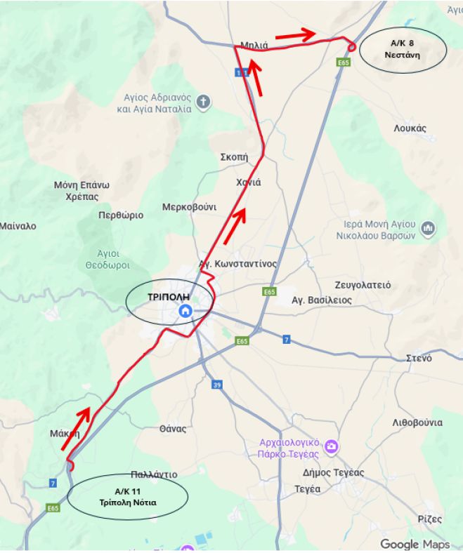 Κυκλοφοριακές ρυθμίσεις στον Αυτοκινητόδρομο για να περάσουν τμήματα ανεμογεννητριών