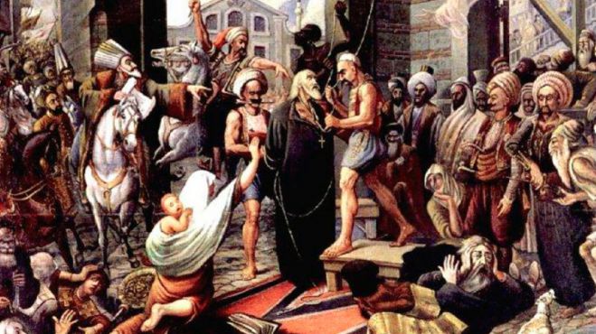 &Pi;&omicron;&iota;&alpha; &Tau;&rho;&iota;&pi;&omicron;&lambda;&iota;&tau;&sigma;ά; &Tau;&alpha; &epsilon;&gamma;&kappa;&lambda;ή&mu;&alpha;&tau;&alpha; &tau;&omega;&nu; &Tau;&omicron;ύ&rho;&kappa;&omega;&nu; &kappa;&alpha;&tau;ά &tau;&omega;&nu; &Epsilon;&lambda;&lambda;ή&nu;&omega;&nu; &tau;&eta;&sigmaf; &Kappa;&omega;&nu;&sigma;&tau;&alpha;&nu;&tau;&iota;&nu;&omicron;ύ&pi;&omicron;&lambda;&eta;&sigmaf; &tau;&omicron; 1821 &epsilon;ί&nu;&alpha;&iota; &eta; &alpha;&pi;ό&lambda;&upsilon;&tau;&eta; &phi;&rho;ί&kappa;&eta;