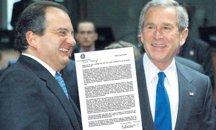 Documento: &quot;Από το 2005 ο Καραμανλής είχε πει «ναι» στον Μπους για το όνομα «Μακεδονία»&quot;