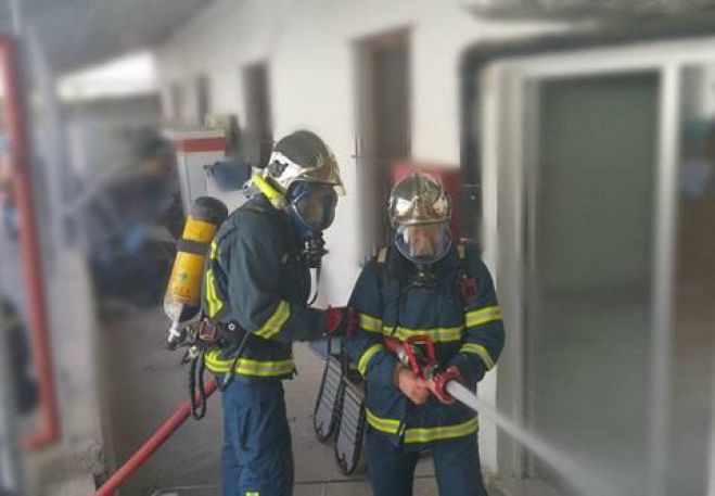 Πρόγραμμα εκπαίδευσης πυροσβεστικών υπαλλήλων στην Αρκαδία
