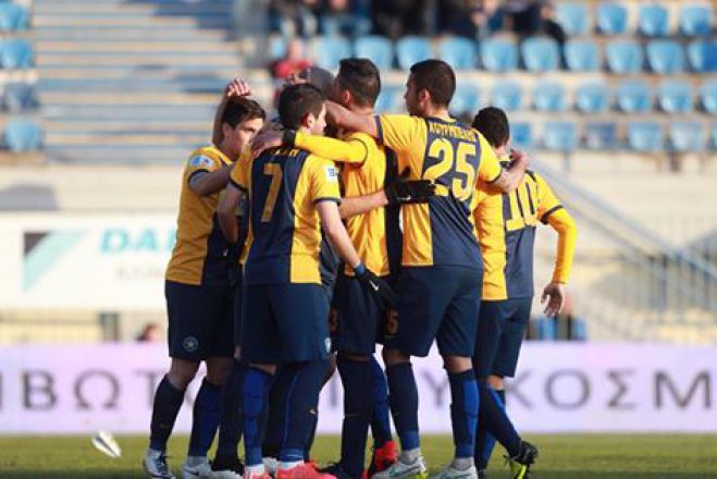 Με 2-1 κέρδισε ο Αστέρας τον Εργοτέλη στο ημίχρονο (vd)