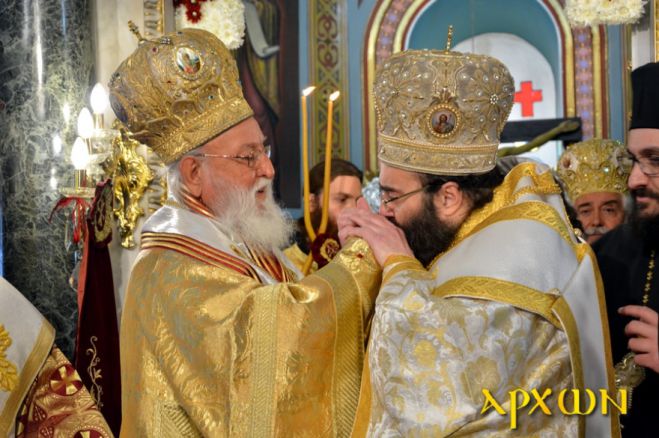 Σε κλίμα συγκίνησης ... Επίσκοπος Τεγέας χειροτονήθηκε ο κ. Θεόκλητος Ντούλιας (εικόνες)