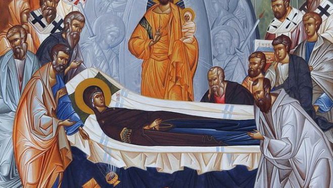 15&nbsp; &Alpha;&upsilon;&gamma;&omicron;ύ&sigma;&tau;&omicron;&upsilon; &tau;&iota;&mu;&omicron;ύ&mu;&epsilon; &tau;&eta;&nu; &Kappa;&omicron;ί&mu;&eta;&sigma;&eta; &kappa;&alpha;&iota; &mu;&epsilon;&tau;ά&sigma;&tau;&alpha;&sigma;&eta; &tau;&eta;&sigmaf; &Upsilon;&pi;&epsilon;&rho;&alpha;&gamma;ί&alpha;&sigmaf; &Theta;&epsilon;&omicron;&tau;ό&kappa;&omicron;&upsilon; &kappa;&alpha;&iota; &mu;&eta;&tau;έ&rho;&alpha;&sigmaf; &pi;ά&nu;&tau;&omega;&nu; &eta;&mu;ώ&nu;