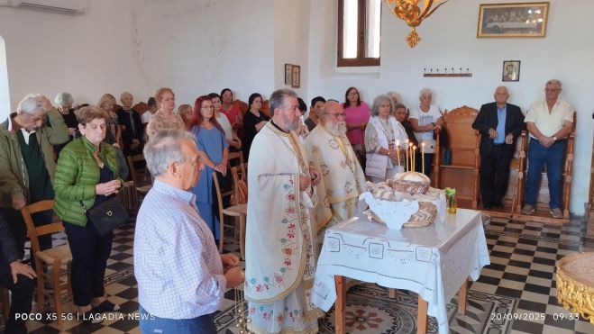 Στα Λαγκάδια γιόρτασαν τον Άγιο Ευστάθιο (εικόνες)