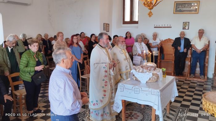 Στα Λαγκάδια γιόρτασαν τον Άγιο Ευστάθιο (εικόνες)