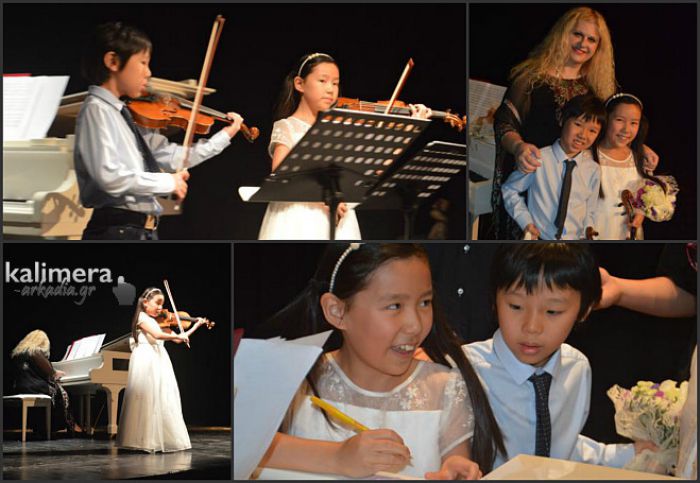 Εντυπωσίασε την Τρίπολη η 10χρονη Κινέζα με το σπάνιο ταλέντο στο βιολί! (vd)