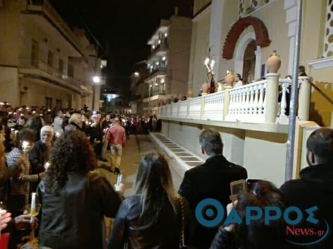 Καλαμάτα | Πέταξαν στάμνες και γαρίφαλα στο ναού του Αγίου Γεωργίου (vd)
