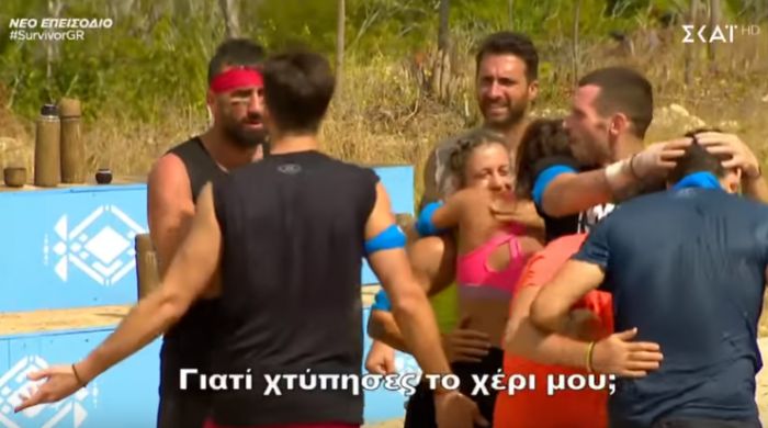 Πιάστηκαν στα χέρια στο Survivor! (vd)