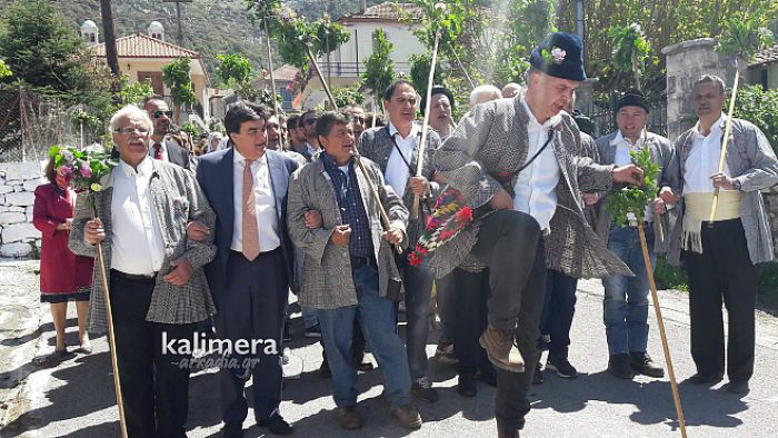 Το δρώμενο για τη γιορτή του Αγίου Γεωργίου στη Νεστάνη! (vd)