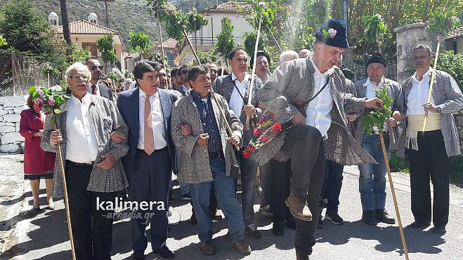 Το δρώμενο για τη γιορτή του Αγίου Γεωργίου στη Νεστάνη! (vd)