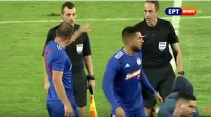 Απαράδεκτος | Το βίντεο με τα μπινελίκια του Αβραάμ στον διαιτητή  Διαμαντόπουλο από την Αρκαδία (vd)
