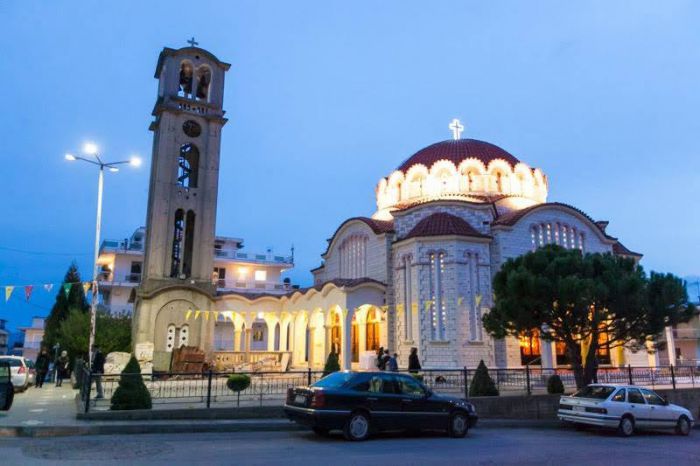 &Epsilon;&omicron;&rho;&tau;ή &Alpha;&gamma;ί&omicron;&upsilon; &Iota;&omega;ά&nu;&nu;&omicron;&upsilon; &tau;&omicron;&upsilon; &Theta;&epsilon;&omicron;&lambda;ό&gamma;&omicron;&upsilon; &sigma;&tau;&omicron;&nu; &Iota;&epsilon;&rho;ό &Nu;&alpha;ό &Alpha;&gamma;ί&alpha;&sigmaf; &Alpha;&iota;&kappa;&alpha;&tau;&epsilon;&rho;ί&nu;&eta;&sigmaf; &Tau;&rho;ί&pi;&omicron;&lambda;&eta;&sigmaf;