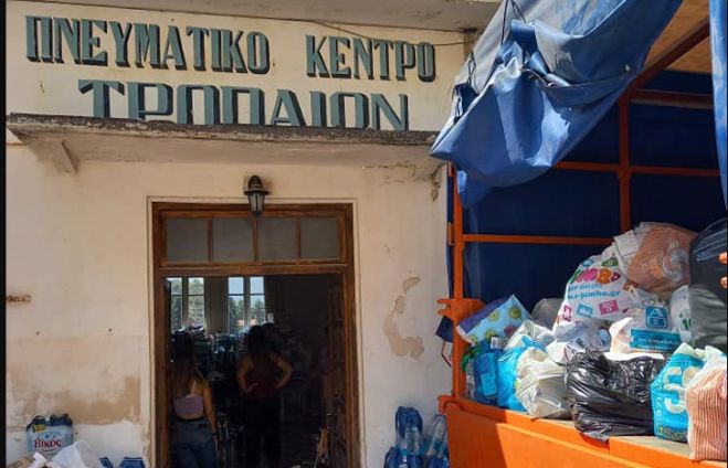 Αδιάθετα παραμένουν τρόφιμα και είδη πρώτης ανάγκης στη Γορτυνία