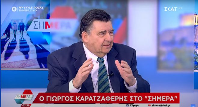 &Kappa;&alpha;&rho;&alpha;&tau;&zeta;&alpha;&phi;έ&rho;&eta;&sigmaf;: &laquo;&Omicron; &Mu;&eta;&tau;&sigma;&omicron;&tau;ά&kappa;&eta;&sigmaf; &epsilon;ί&nu;&alpha;&iota; &omicron; &pi;&iota;&omicron; ά&rho;&tau;&iota;&omicron;&sigmaf; &pi;&omicron;&lambda;&iota;&tau;&iota;&kappa;ό&sigmaf; &tau;&omicron;&upsilon; &alpha;&iota;ώ&nu;&alpha; &pi;&omicron;&upsilon; &delta;&iota;&alpha;&nu;ύ&omicron;&upsilon;&mu;&epsilon;&raquo; (vd)