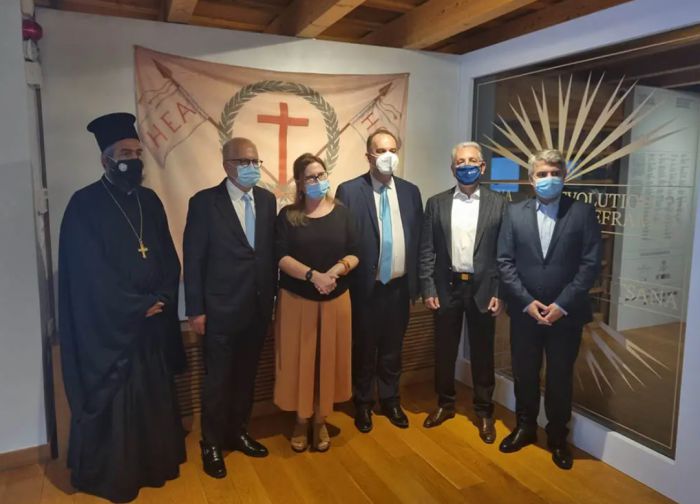 Εγκαίνια για την έκθεση «ΕΠΑΝΑCYΣΤΑΣΗ ’21: ΔΗΜΗΤΣΑΝΑ» στο Υπαίθριο Μουσείο Υδροκίνησης