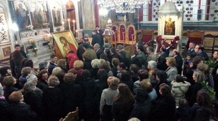 &Eta; &Alpha;&kappa;&omicron;&lambda;&omicron;&upsilon;&theta;ί&alpha; &tau;&omicron;&upsilon; Ό&rho;&theta;&rho;&omicron;&upsilon; &tau;&eta;&sigmaf; &Mu;. &Delta;&epsilon;&upsilon;&tau;έ&rho;&alpha;&sigmaf; (&epsilon;&iota;&kappa;ό&nu;&epsilon;&sigmaf;)