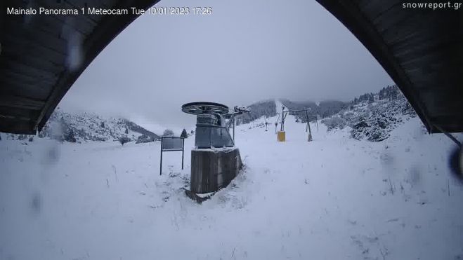 &Sigma;&tau;&alpha; ... &lambda;&epsilon;&upsilon;&kappa;ά &tau;&omicron; &Mu;&alpha;ί&nu;&alpha;&lambda;&omicron; - &Delta;&epsilon;ί&tau;&epsilon; live &epsilon;&iota;&kappa;ό&nu;&alpha; &alpha;&pi;ό &tau;&omicron; &Chi;&iota;&omicron;&nu;&omicron;&delta;&rho;&omicron;&mu;&iota;&kappa;ό!