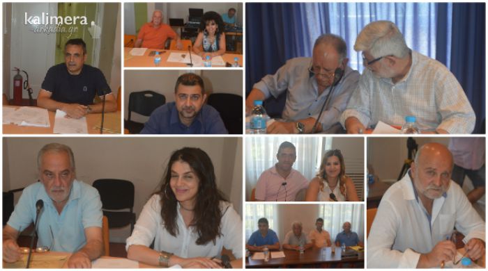 Φωτογραφικά «κλικ» από το Δημοτικό Συμβούλιο Τρίπολης! (6/7/2017)