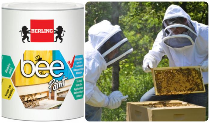 Νέο Καινοτόμο Προϊόν | Χρώμα Νερού για Κυψέλες ελεγμένο από το Τμήμα Μελισσοκομίας του Γεωπονικού Πανεπιστημίου Αθηνών