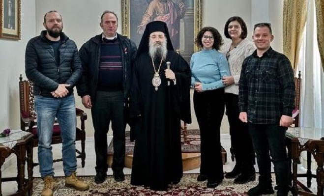 Τον Μητροπολίτη Πατρών επισκέφθηκε το νέο διοικητικό συμβούλιο του Πολιτιστικού Συλλόγου Λουκά Μαντινείας