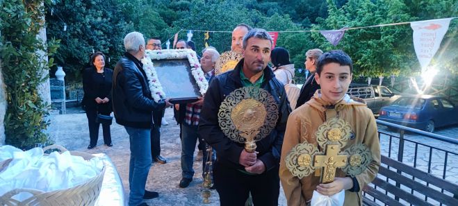 Παραμονή Αγίου Ιωάννη του Θεολόγου στην Σίταινα (εικόνες)