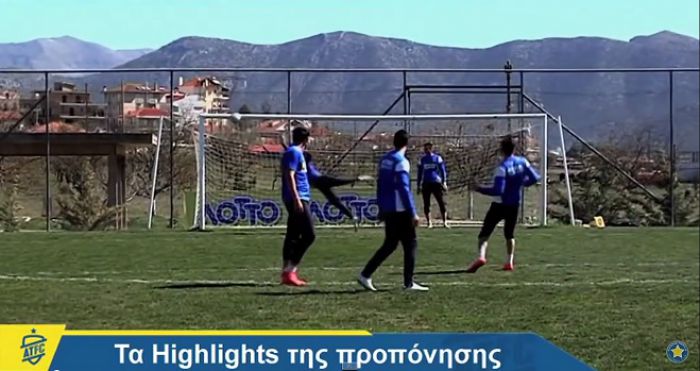 Φοβερά δοκάρια και υπέροχα γκολ στην προπόνηση του Αστέρα (vd)