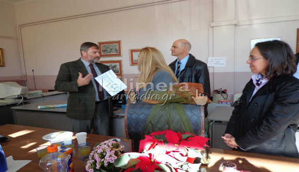 Ο Γερμανός Πρέσβης επισκέφθηκε το 3ο Γυμνάσιο Τρίπολης και συζήτησε στα … γερμανικά με τους μαθητές!