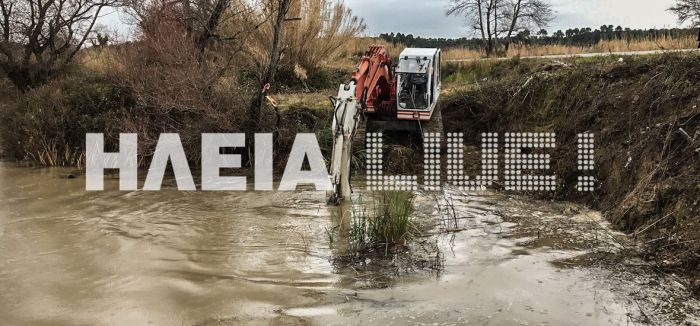 Ηλεία: &quot;Ανάποδες&quot; πλημμύρες στον Αλφειό