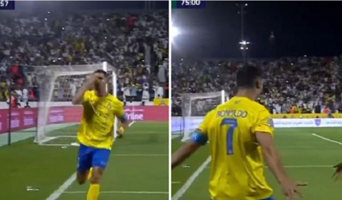 &Omicron; &Kappa;&rho;&iota;&sigma;&tau;&iota;ά&nu;&omicron; &Rho;&omicron;&nu;ά&lambda;&nu;&tau;&omicron; έ&beta;&alpha;&lambda;&epsilon; &gamma;&kappa;&omicron;&lambda;, έ&kappa;&alpha;&nu;&epsilon; &tau;&omicron; &sigma;&tau;&alpha;&upsilon;&rho;ό &tau;&omicron;&upsilon; &kappa;&alpha;&iota; &laquo;&kappa;&iota;&nu;&delta;&upsilon;&nu;&epsilon;ύ&epsilon;&iota;&raquo; &mu;&epsilon; &sigma;ύ&lambda;&lambda;&eta;&psi;&eta; &sigma;&tau;&eta; &Sigma;&alpha;&omicron;&upsilon;&delta;&iota;&kappa;ή &Alpha;&rho;&alpha;&beta;ί&alpha;