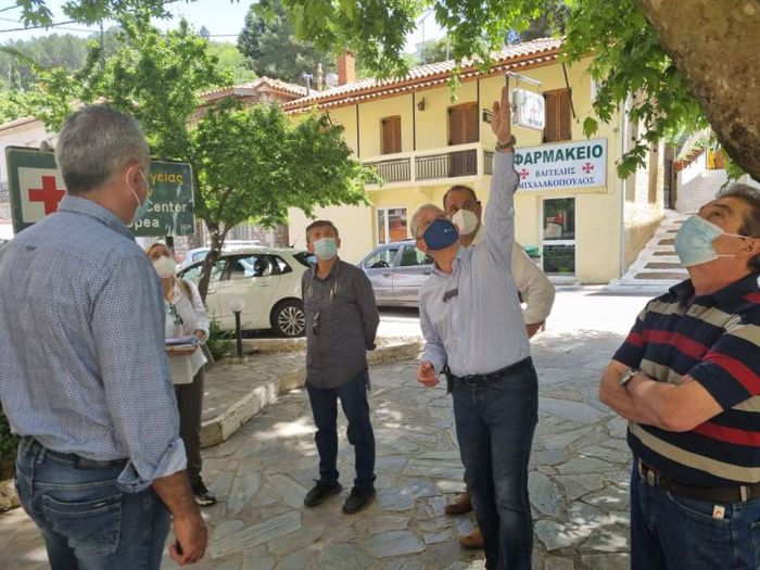 Νέες αυτοψίες Λαμπρόπουλου – Προχωρούν τα έργα σε Μεθύδριο και Κέντρα Υγείας στη Γορτυνία (εικόνες)