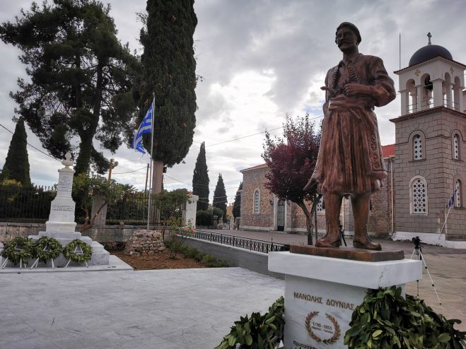 &Pi;&rho;&alpha;&chi;&alpha;&lambda;&iota;ά&sigmaf;: "&Alpha;&phi;&omicron;ύ &theta;&alpha; &alpha;&pi;&omicron;&kappa;&alpha;&tau;&alpha;&sigma;&tau;&alpha;&theta;&epsilon;ί &tau;&omicron; &lambda;ά&theta;&omicron;&sigmaf; &mu;&epsilon; &tau;&omicron; &pi;&alpha;&tau;&rho;ώ&nu;&upsilon;&mu;&omicron; &tau;&omicron;&upsilon; &Mu;&alpha;&nu;ώ&lambda;&eta; &Delta;&omicron;ύ&nu;&iota;&alpha; &sigma;&tau;&omicron;&nu; &alpha;&nu;&delta;&rho;&iota;ά&nu;&tau;&alpha; &tau;&omicron;&upsilon;, &alpha;&sigmaf; &delta;&iota;&omicron;&rho;&theta;&omega;&theta;&epsilon;ί &kappa;&alpha;&iota; &eta; &lambda;ά&theta;&omicron;&sigmaf; &chi;&rho;&omicron;&nu;&omicron;&lambda;&omicron;&gamma;ί&alpha; &theta;&alpha;&nu;ά&tau;&omicron;&upsilon;"