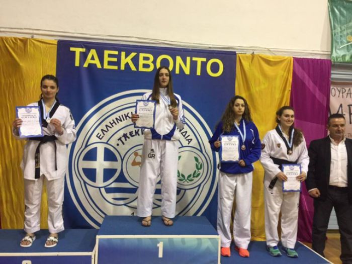 Tae Kwon Do: Νέο χρυσό μετάλλιο για την εκπληκτική Ευγενία Σαρρή από το Λεωνίδιο! (εικόνες)