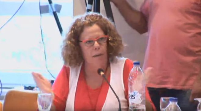 Λυμπεροπούλου για απαλλοτριώσεις: &quot;Είμαστε αντίθετοι με το έργο, δεν μπορούμε να παίζουμε με τις ζωές μας&quot; (vd)