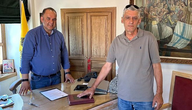 Γορτυνία | Ορκίστηκε ο νέος Πρόεδρος Οχθίων, Γεώργιος Τσίρμπας