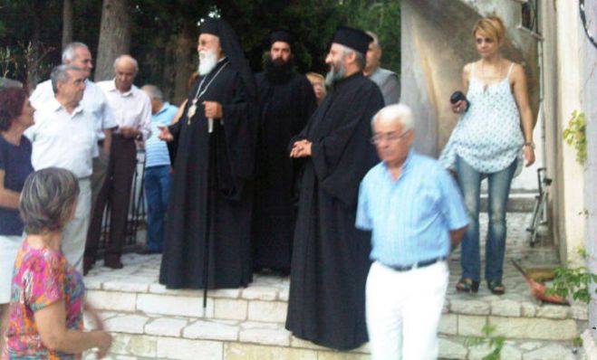 &Omicron; &Mu;&eta;&tau;&rho;&omicron;&pi;&omicron;&lambda;ί&tau;&eta;&sigmaf; &Alpha;&lambda;έ&xi;&alpha;&nu;&delta;&rho;&omicron;&sigmaf; &tau;έ&lambda;&epsilon;&sigma;&epsilon; &pi;&alpha;&rho;ά&kappa;&lambda;&eta;&sigma;&eta; &sigma;&tau;&eta;&nu; &Pi;&alpha;&nu;&alpha;&gamma;ί&alpha; &sigma;&tau;&omicron; &Rho;&omicron;&epsilon;&iota;&nu;ό (&epsilon;&iota;&kappa;ό&nu;&epsilon;&sigmaf;)