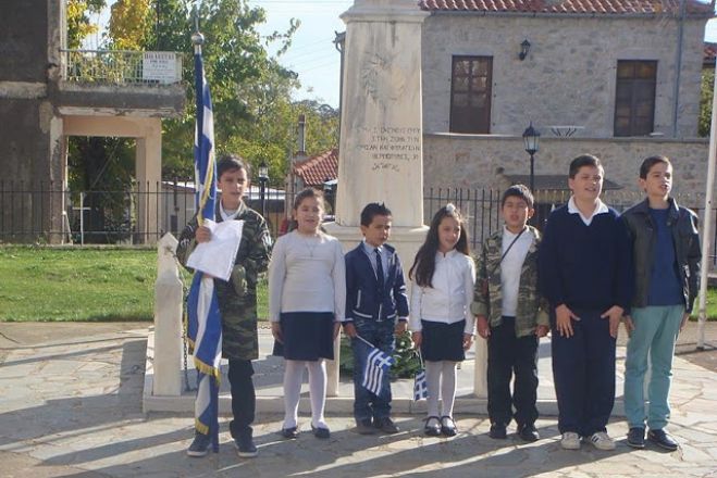 Εορτασμός της 28ης Οκτωβρίου στα Πελετά (vd)