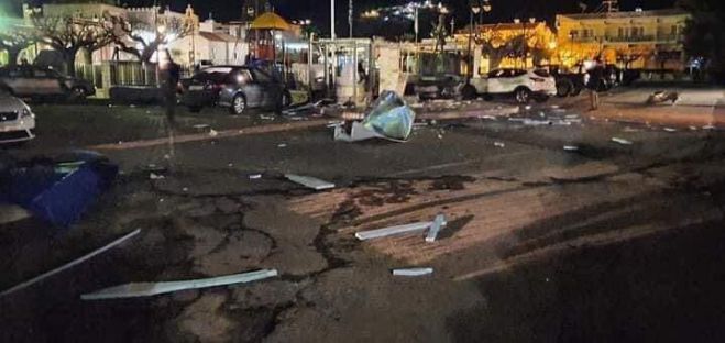 Λακωνία | Ανατίναξαν ΑΤΜ στην Αρεόπολη (εικόνες)