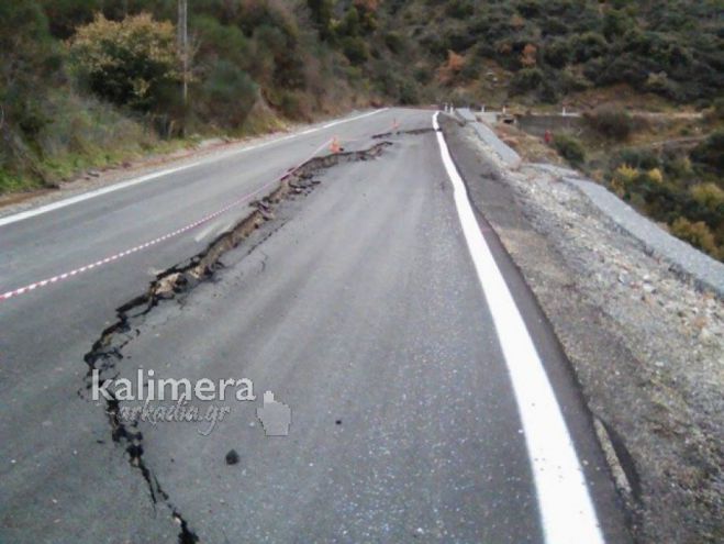 Προσωρινός ανάδοχος για την αποκατάσταση των κατολισθήσεων στο Άκοβο