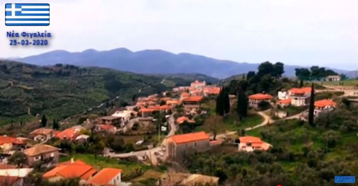 "25η Μαρτίου" | 17 καμπάνες χτύπησαν ταυτόχρονα χαρμόσυνα σε χωριό της Πελοποννήσου! (vd)