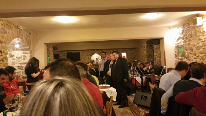 Φιλαρμονική - Κοπή πίτας και είδηση για μεταστέγαση σε άλλο κτίριο! (vd)