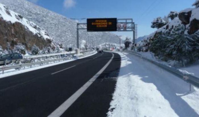 Κακοκαιρία - Προληπτικά μέτρα στον αυτοκινητόδρομο &quot;Μορέας&quot;!