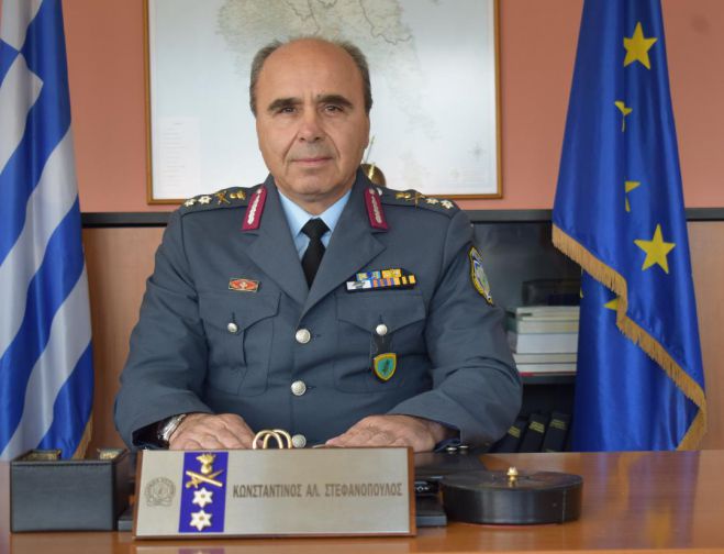 Αποστρατεύθηκε ο Γενικός Αστυνομικός Διευθυντής Πελοποννήσου Κ. Στεφανόπουλος