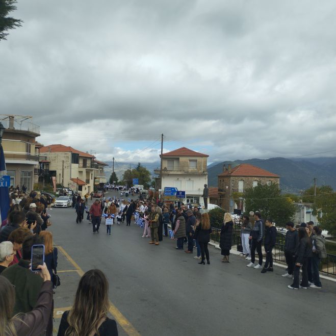 Η επέτειος του &quot;ΟΧΙ&quot; στο Λεβίδι (εικόνες)
