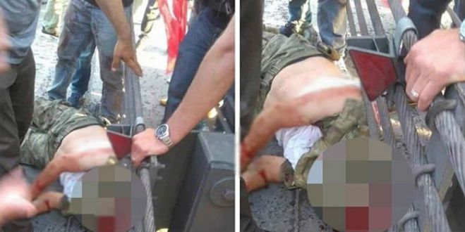 Άγριες σκηνές στην Τουρκία - Το πλήθος έκοψε το λαιμό στρατιώτη ...