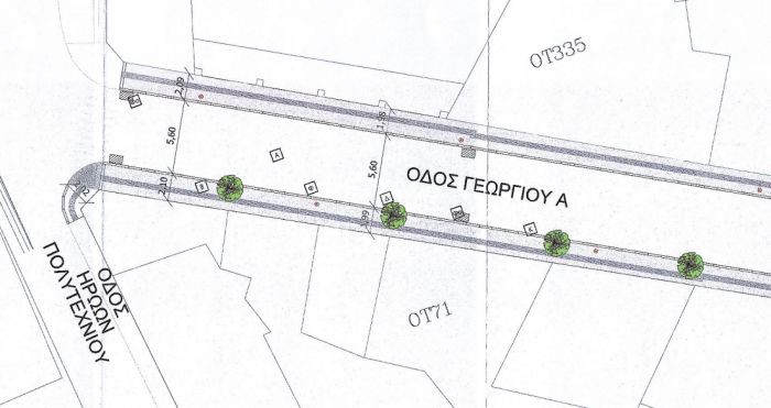Τρίπολη | Προσωρινός ανάδοχος για την ανάπλαση σε "Γεωργίου Α'" και "Εθνομαρτύρων"