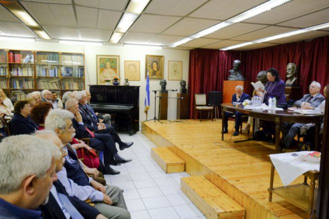 Η Εταιρία Ελλήνων Λογοτεχνών στην παρουσίαση των βιβλίων του Π.Ι. Καραφωτιά